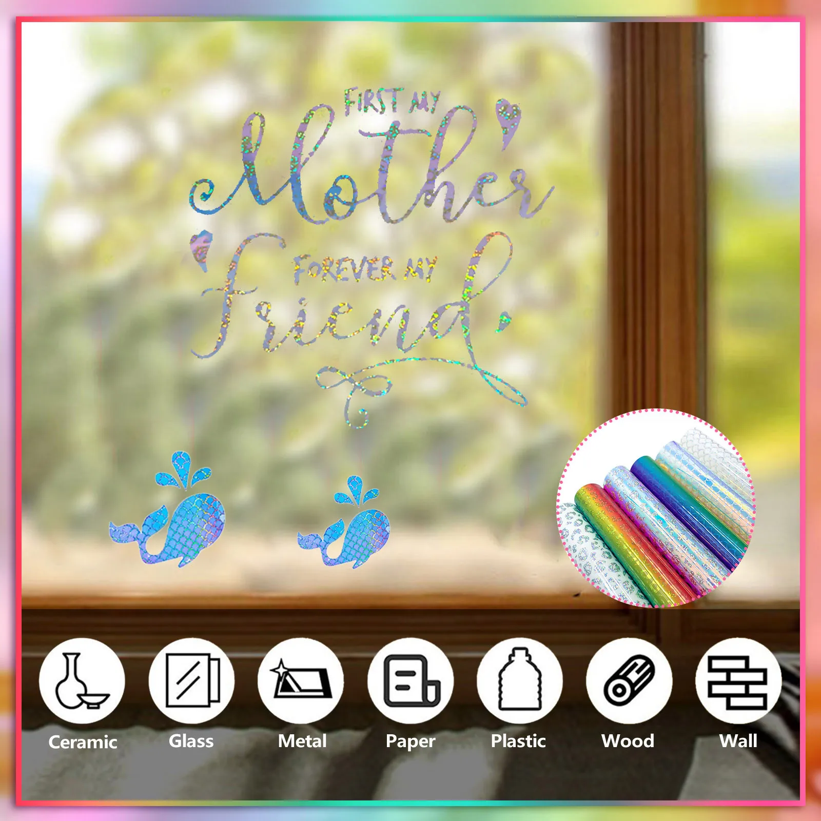 Декоративная пленка с изображением рыбьей чешуи Леопардовый градиент