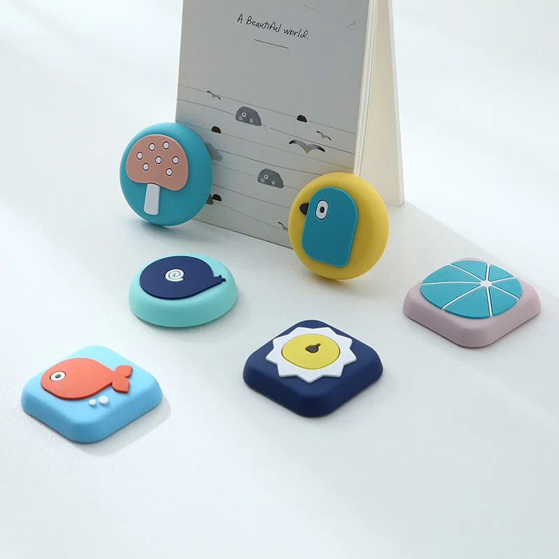 3 шт Анти столкновения Pad Всасывания Силиконовый дверной бампер стопор для двери