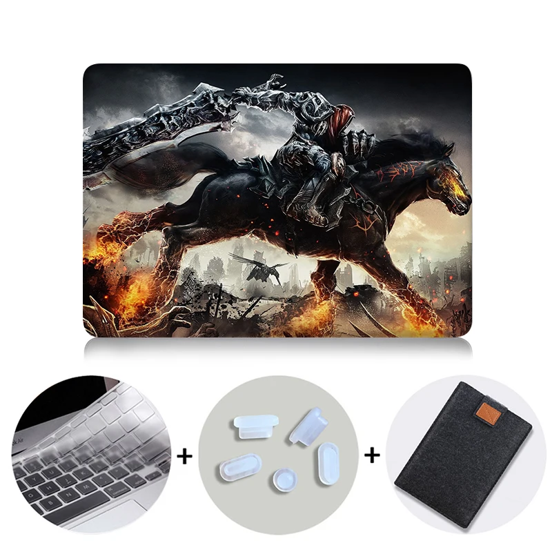 MTT чехол с принтом для Apple Macbook Pro retina 13 15 с сенсорной панелью для ноутбука mac book air 11 13,3 Новинка 12 дюймов жесткий чехол - Цвет: MB03