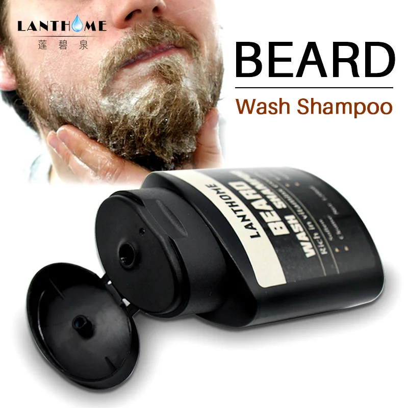 

Lanthome Men's Beard Shampoo Vitamin Essence Deep Cleansing Nourishing Beard Cleanser Moisturiser Deep Cleansing Beard Wash