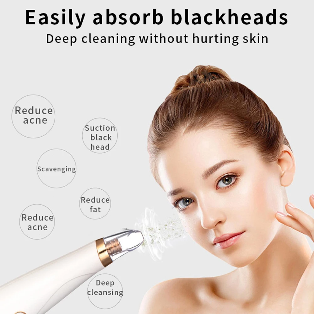 USB средство для удаления черных точек лица вакуумный уход за кожей очиститель пор