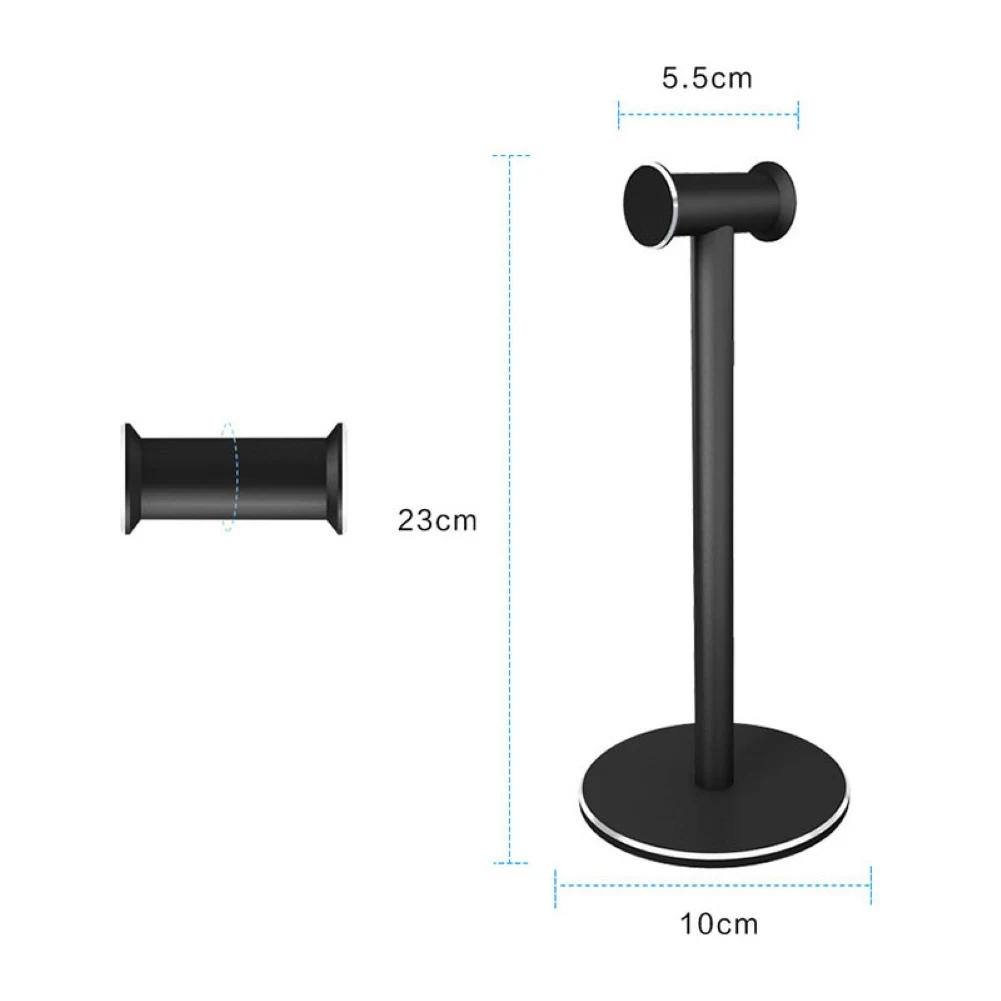 

Anti-slip Aluminum Alloy Headphone Holder Storage Rack Stand Headset Accessory