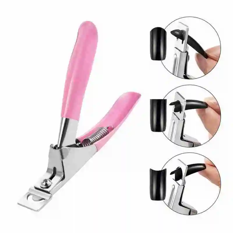 

Fake Nail Cutter Professional Nail Clippers Straight Edge Acrylic Professional Cut False Nails Manicure Cutter Nail Art Tools
