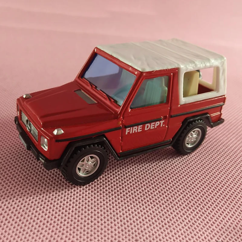 

Масштаб 1:43 G320 пожарная машина спасательный автомобиль имитация игрушечного автомобиля литой под давлением модель для мальчика на день рождения Рождественский подарок украшение комнаты автомобиль