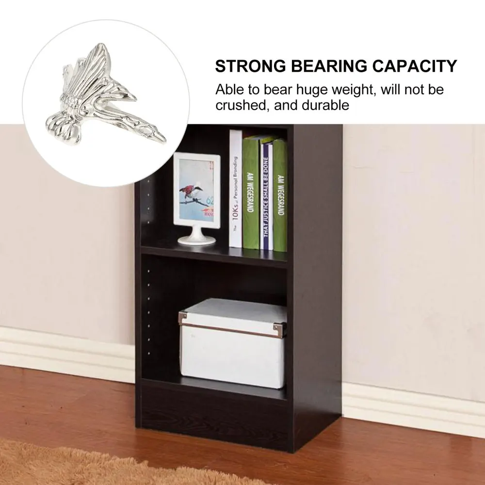 

20Pcs Wood Case Legs with Screws for Cabinets Gift Boxes Jewelry Cases Box