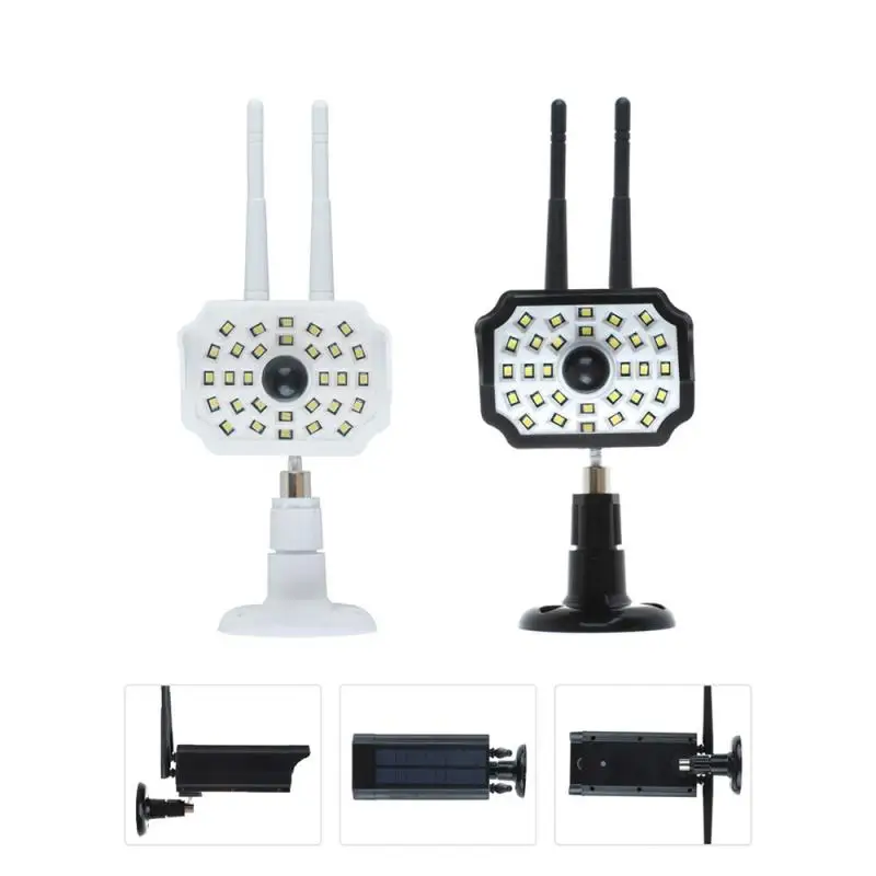 

Outdoor Indoor Fake Dummy Imitation CCTV Security Camera Solar LED Garden Light Led Light Simulated Camera Smart Home Safety