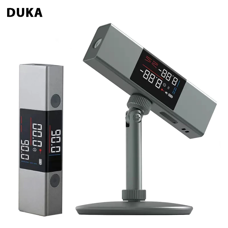 

Лазерный транспортир Duka ATuMan LI1, Цифровой Инклинометр, измерение угла, 2 в 1, лазерная линейка Type-C, инструменты для лазерных измерений