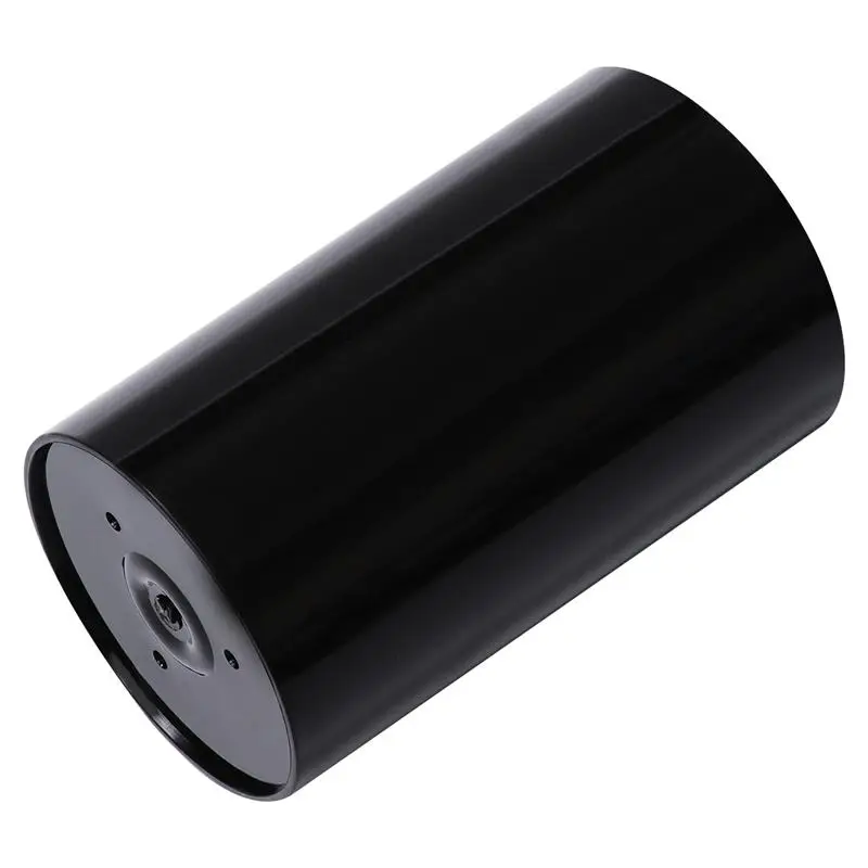 

Kitchen Storage Cylinder Black Plastic Chopsticks Holder Tableware Drying Canister Cutlery Organizer (Small Size)