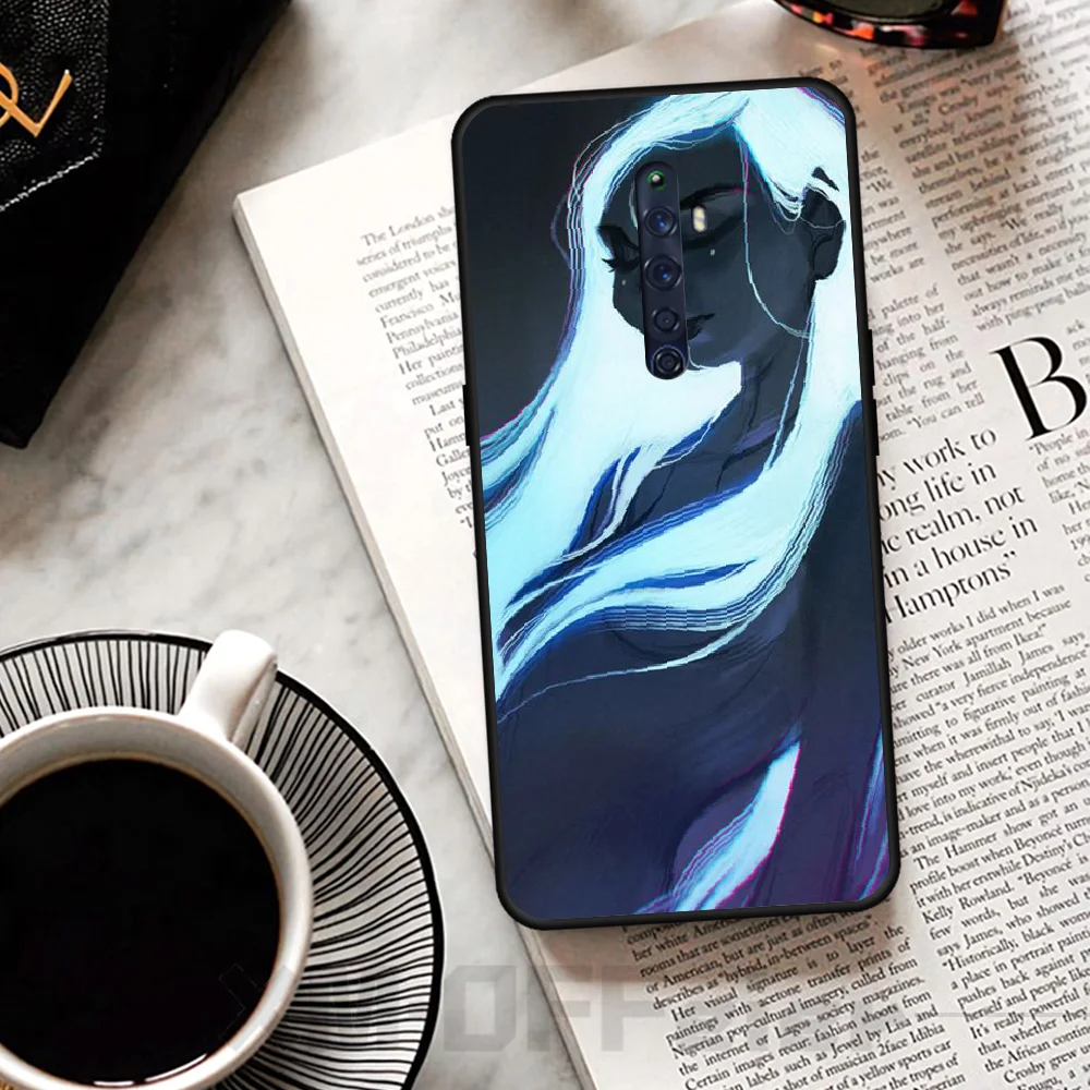 Reayou Glowing girl Phone Case Cover For OPPO R9 R9S 9S PLUS 11 plus 11S 15 Normal 17 17pro | Мобильные телефоны и
