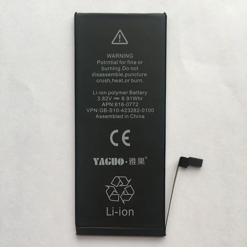 100% оригинал 5А полная 2915mAh батарея для Apple iPhone 6 6S 7 8 Plus 6P iPhone6P X XS Максимальная