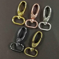 12 pcs goldrose goldgunmetalsilverantique bronze lobster swivel claspswivel hook purse claspjewelry claspsswivel clips