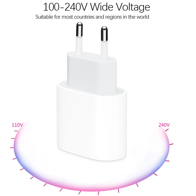 20 Вт PD быстрое зарядное устройство QC3.0 USB для быстрой зарядки iPhone Xiaomi Samsung телефон