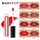 Блеск для губ BANXEER, 8 цветов, макияж, матовый блеск для губ, бархатистая жидкая помада, матовый водостойкий оттенок для губ, насыщенный сексуальный для макияжа, косметика для губ