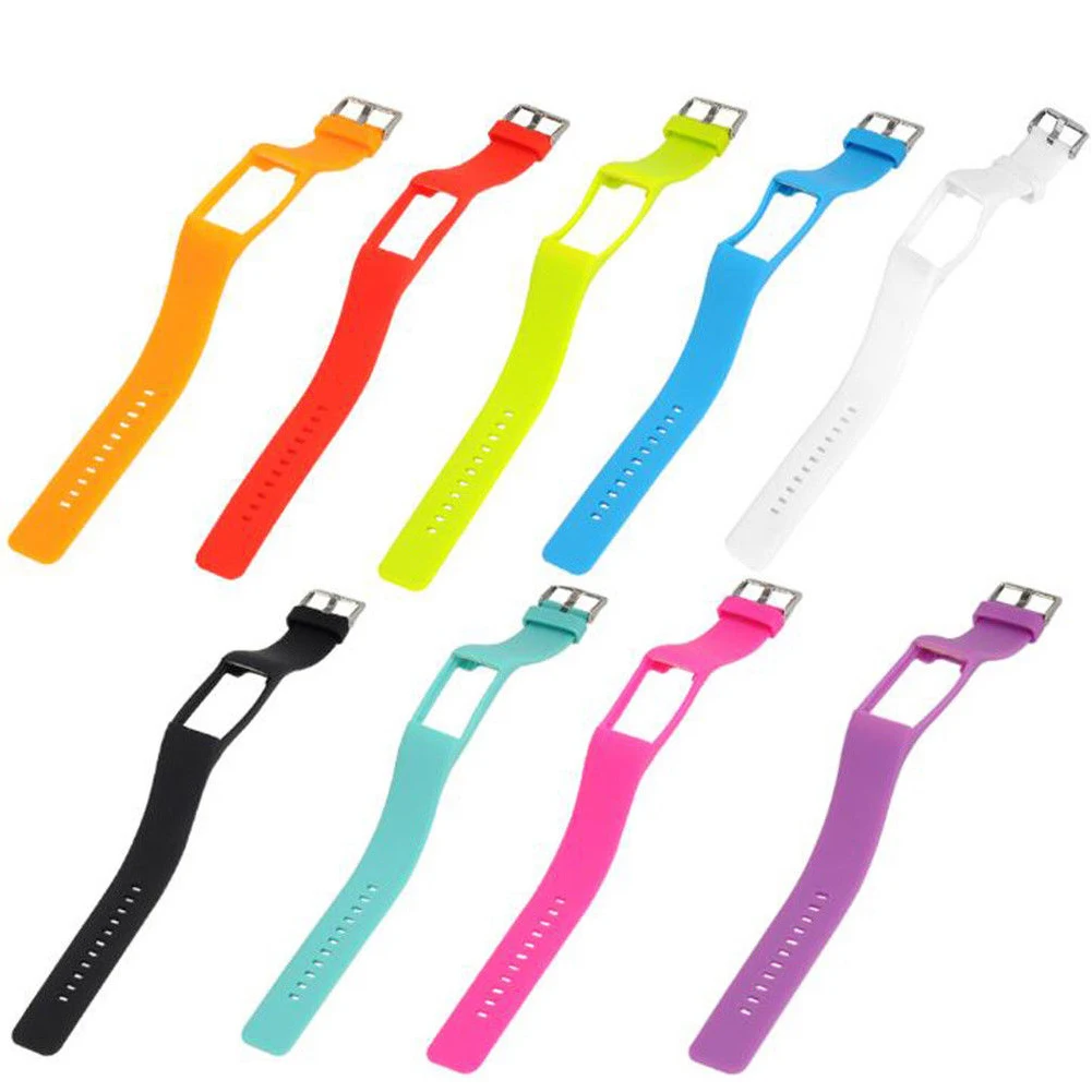 Силиконовый легкий сменный умный Браслет Модный Регулируемый унисекс