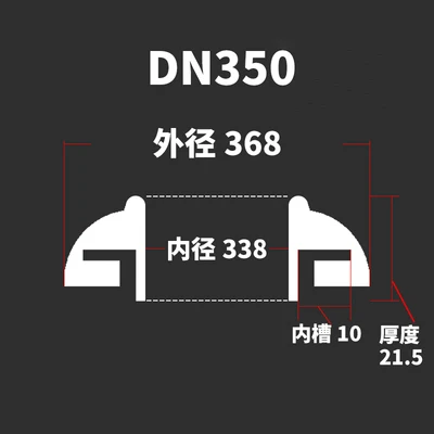 DN150 DN200 DN250 DN300 DN350 DN400 DN600 домашняя санитарная силиконовая банка может уплотнительная кольцевая прокладка уплотнение фланцевого люка ферментер - Цвет: DN350