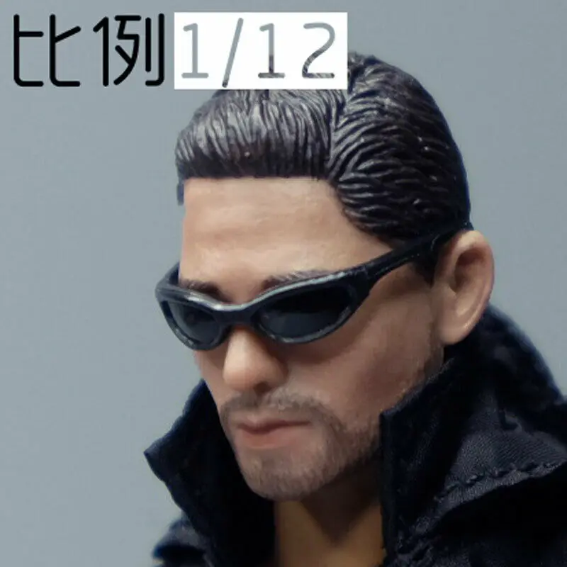 

1/12th Sunglasses Model for 6" Male Action Doll Toys