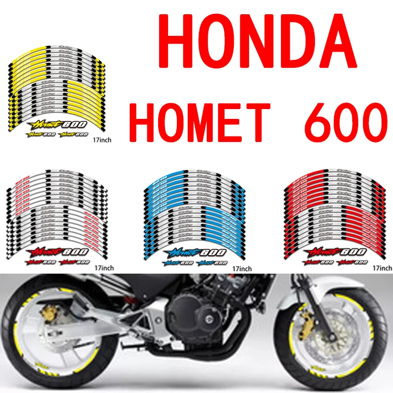 

Наклейка для Honda Hornets 600, наклейка для мотоцикла, светоотражающая лента llanta высокого качества