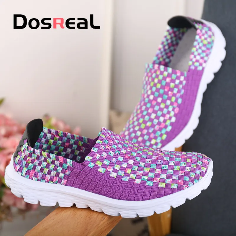 Dosreal 2020 Летняя женская обувь на плоской подошве светильник дышащие Туфли лоферы