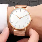 2019 современные женские часы Montre Femme, модные черные кварцевые наручные часы, женские простые часы с сетчатым ремешком, роскошные женские часы Reloj Mujer