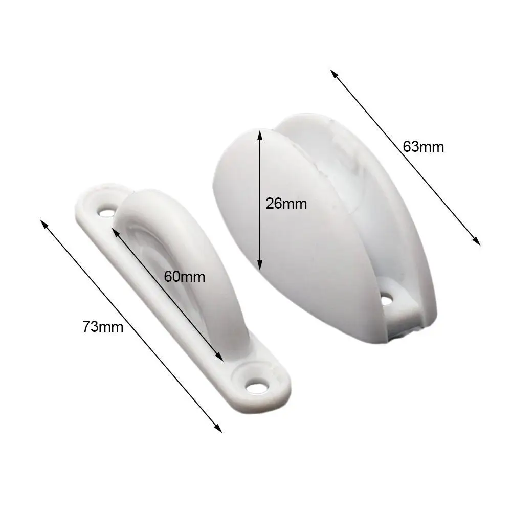 

RV Door Catch Buffer Buckle For Boat Motorhome Caravan Camper Nylon Parts Wall Damage Prevent Door Stopper Accessories