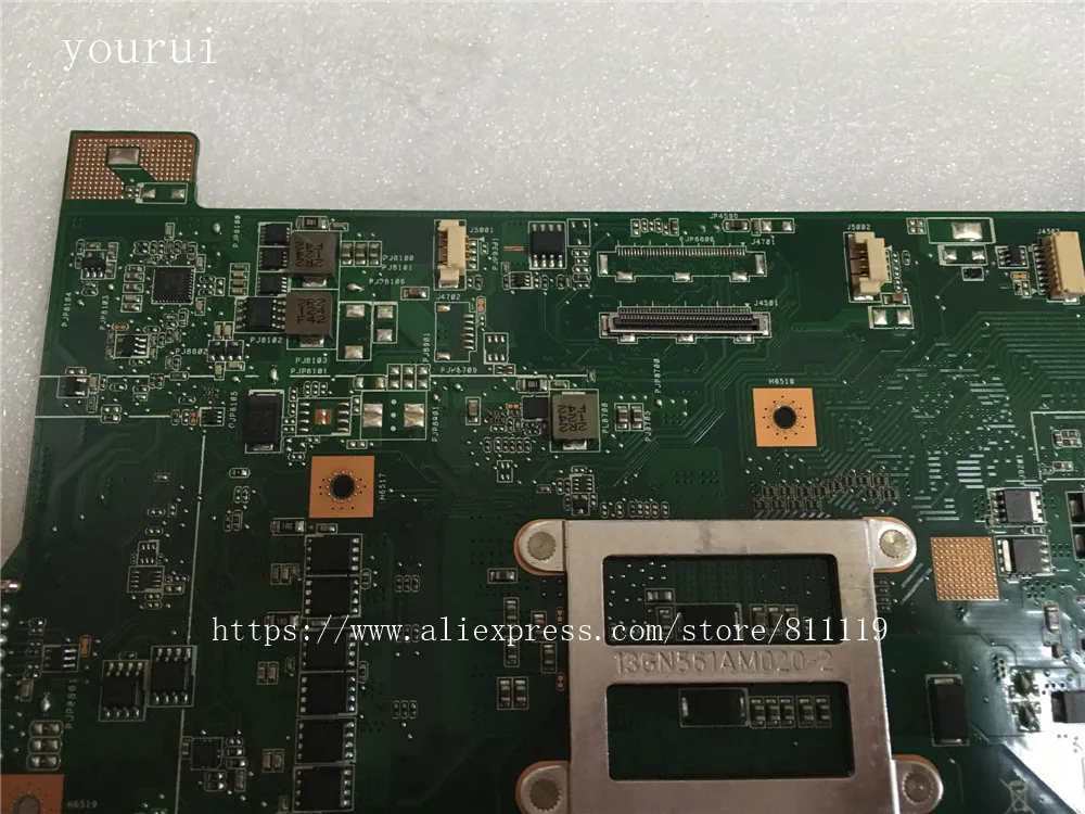 Оригинальная материнская плата yourui для ASUS G74S G74SX REV 2 0 DDR3 100% полностью