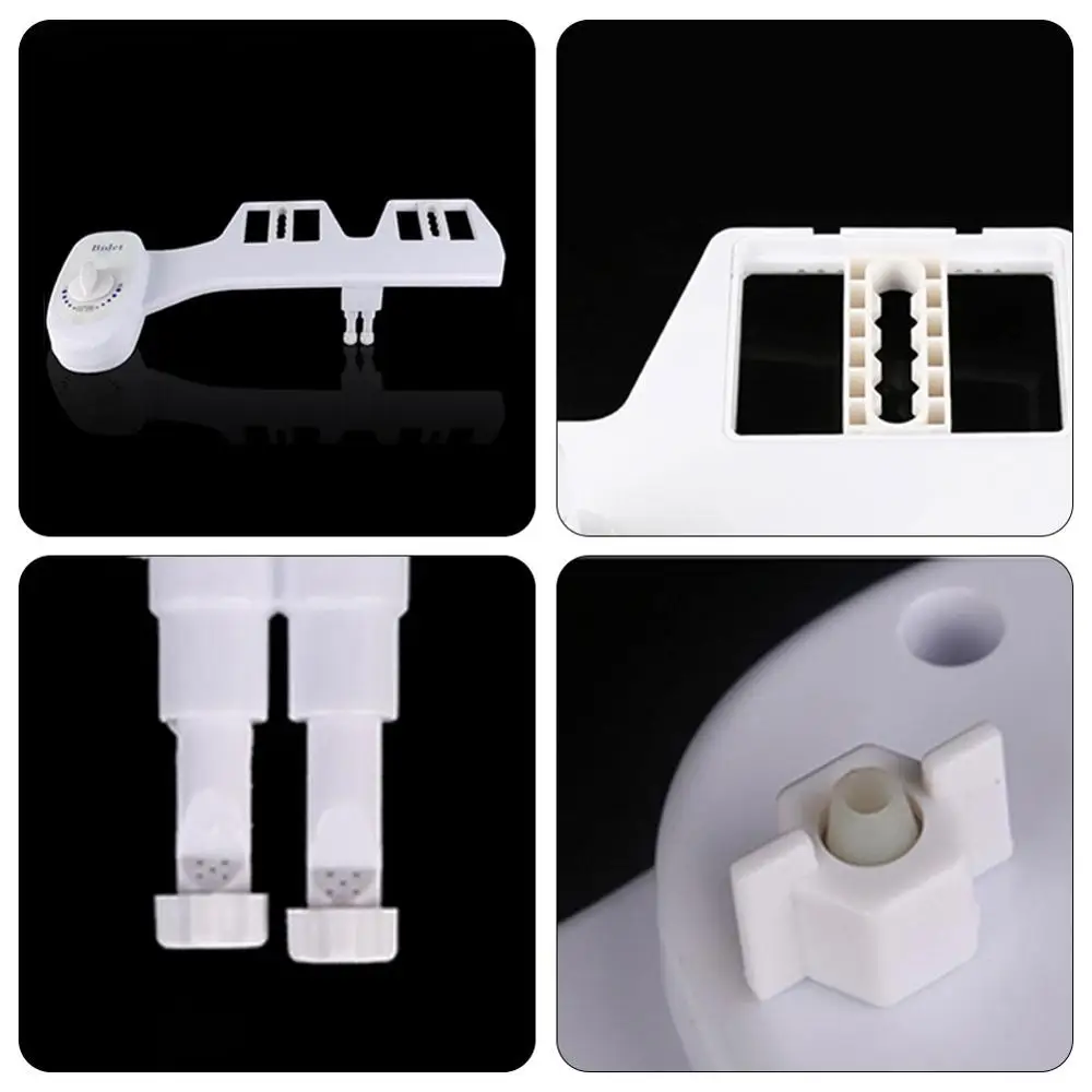 Non-Electric Bidet Toilet Seat Attachment Self-Cleaning Nozzle-Fresh Water Sprayer Mechanical For Women Children | Обустройство дома