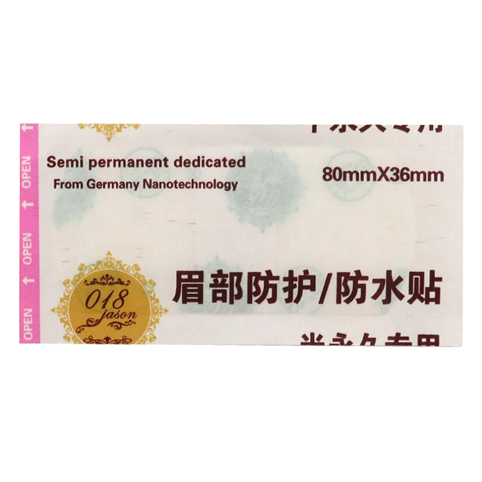 

10x Professional Eyebrow Plastic Wrap Preservative Film Makeup Supply