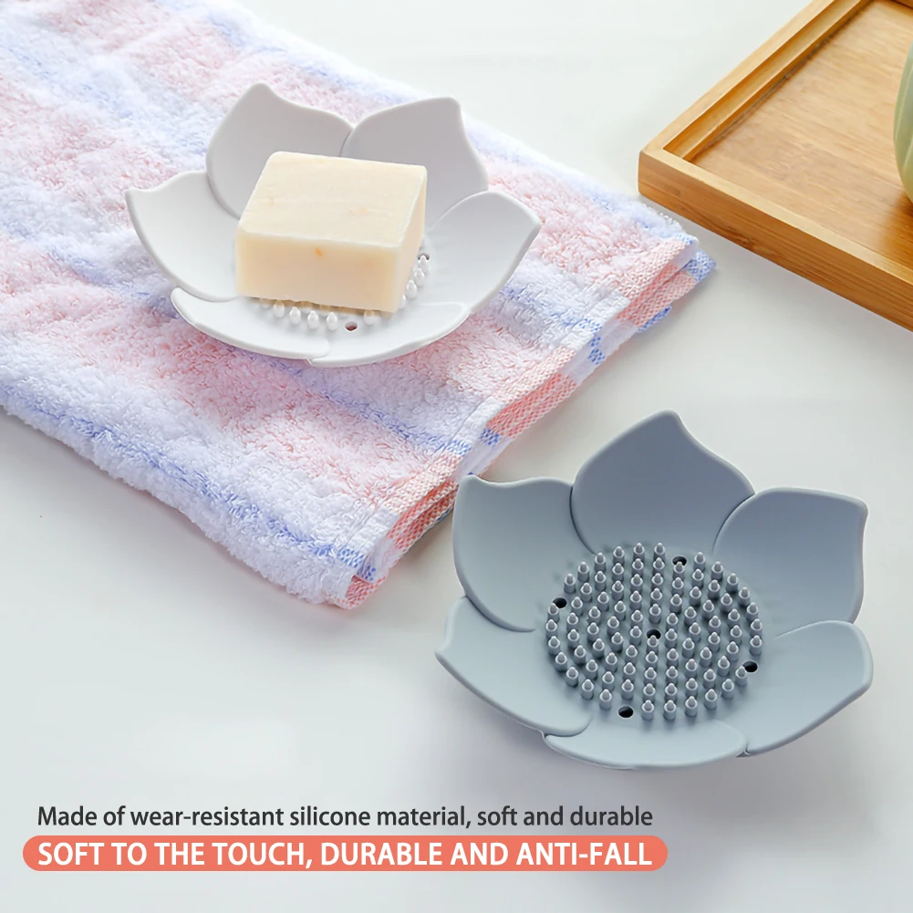 Креативный Вишневый держатель для мыла нескользящая портативная мыльница