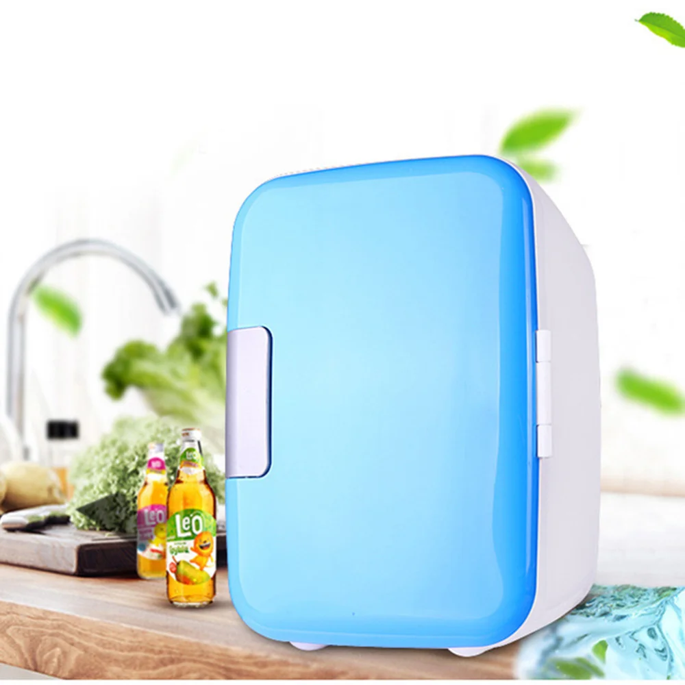 

Hot and Cold Double Use Portable Mini Warming and Cooling Vehicle Refrigerator(Blue)