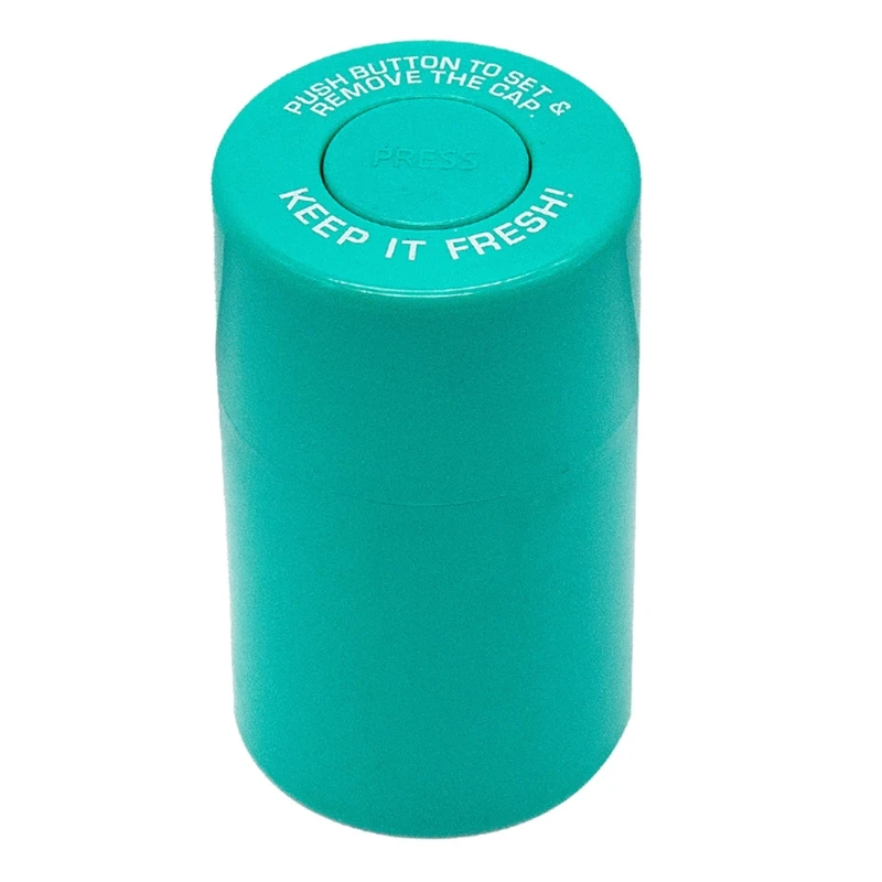 Круглый пластиковый герметичный контейнер для хранения табака травы T3EA | Дом и