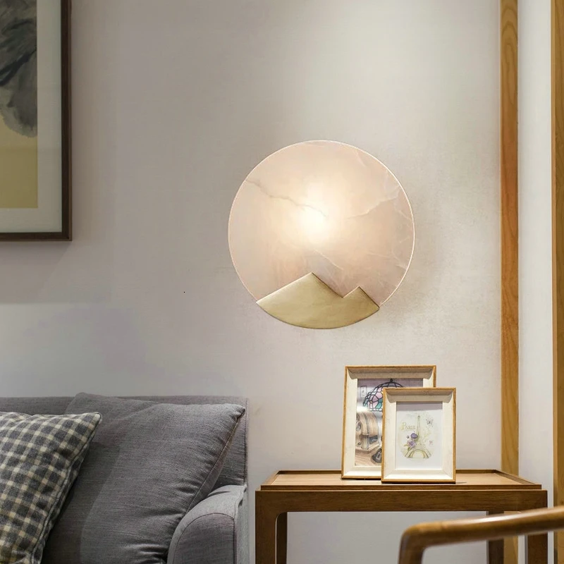 Современный настенный светильник минимализм скандинавский стеклянный шар