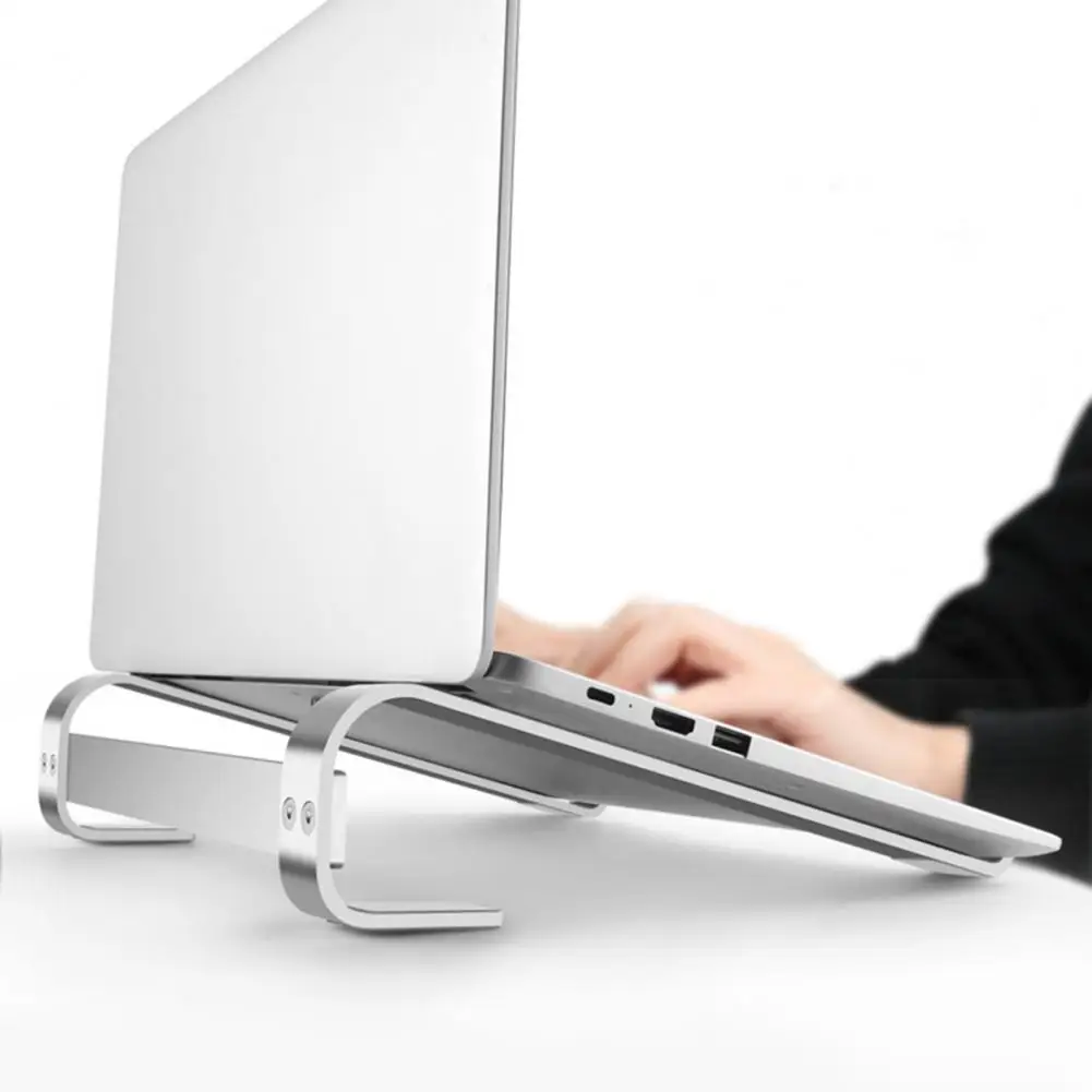 

Foldable Laptop Stand Support Holder Riser Height Adjustable Notebook Cooling Stand Tablet Accessories
