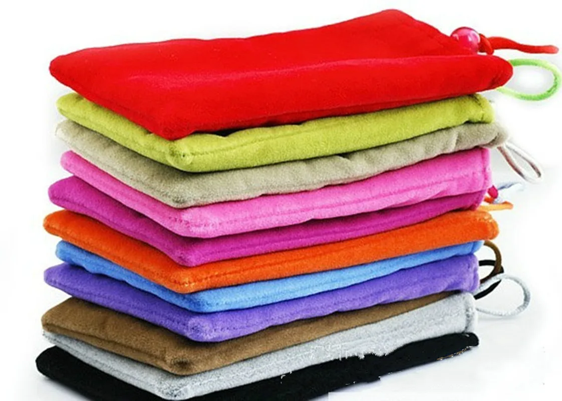 Фланелевый чехол для внешнего аккумулятора 3 размера 1 шт.|Аксессуары внешних