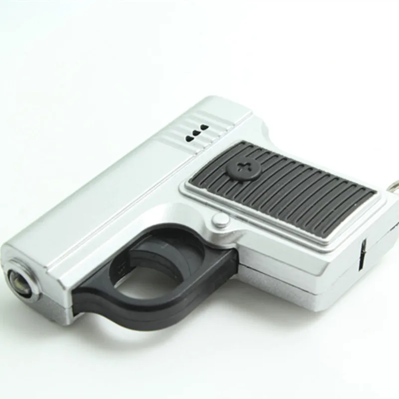 Инструмент для имитации пистолета светодиодный брелок ключей пистолет игрушка