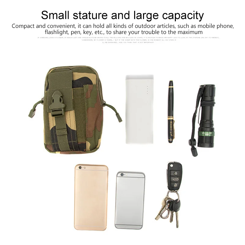 Спортивная повседневная Тактическая Военная уличная поясная сумка чехол для