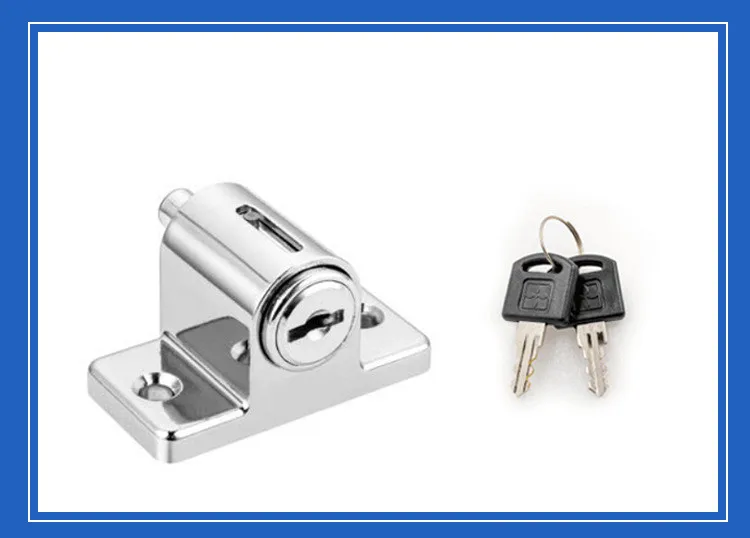 Цинка раздвижные окна патио винт дверной замок штифт Push детский безопасности