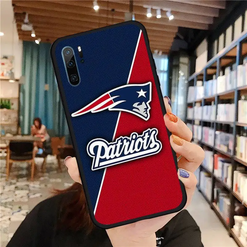 

New England Soccer Patriots Phone Case For Huawei honor Mate P 9 10 20 30 40 Pro 10i 7 8 a x Lite nova 5t Soft Silicone Shell