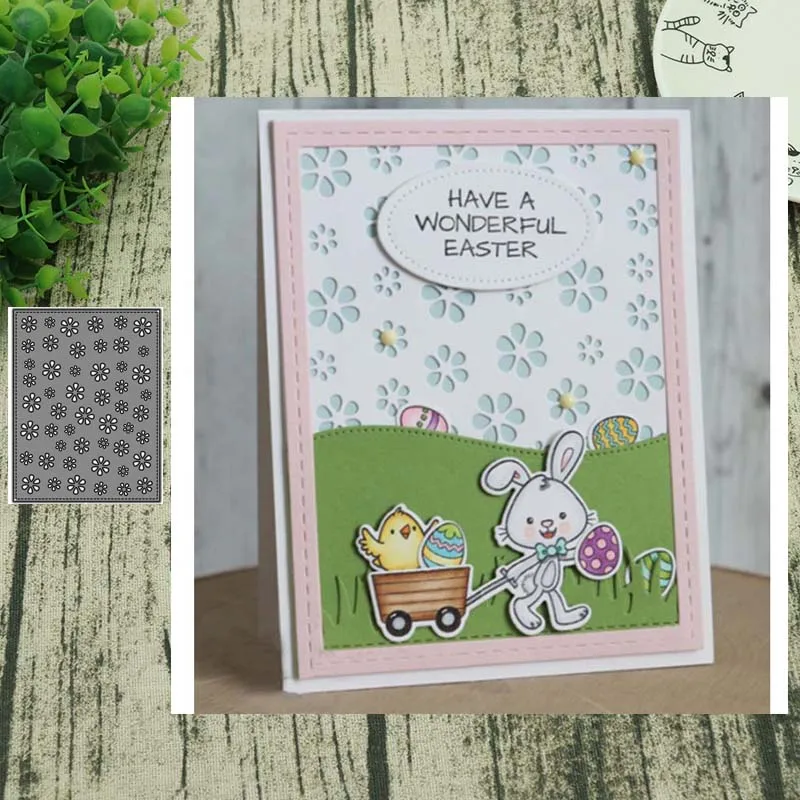 Металлические Вырубные штампы лепесток цветов штампованная форма для украшения