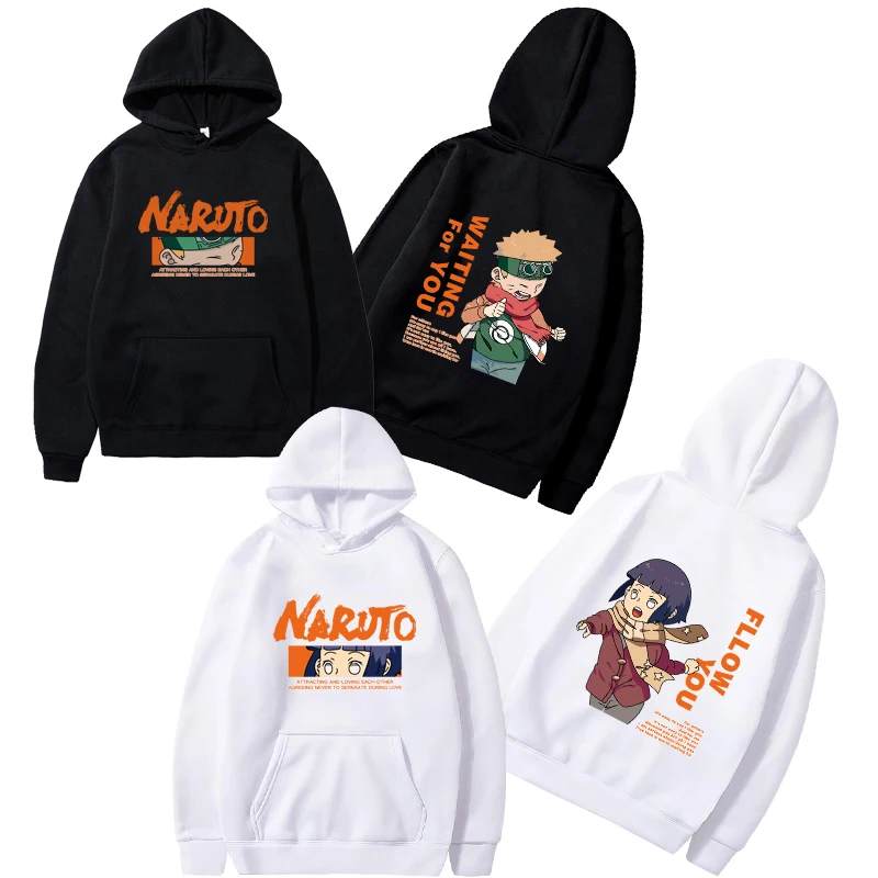 

Harajuku Unisex Hoodies Couple Sweatshirt Men's Hoodies Japanese Anime Funny Printed Oversize Pullover Streetweareatshirts