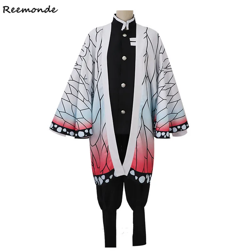 Костюм для косплея из аниме шинобу кимоно с рассекающим демонов Женское пальто