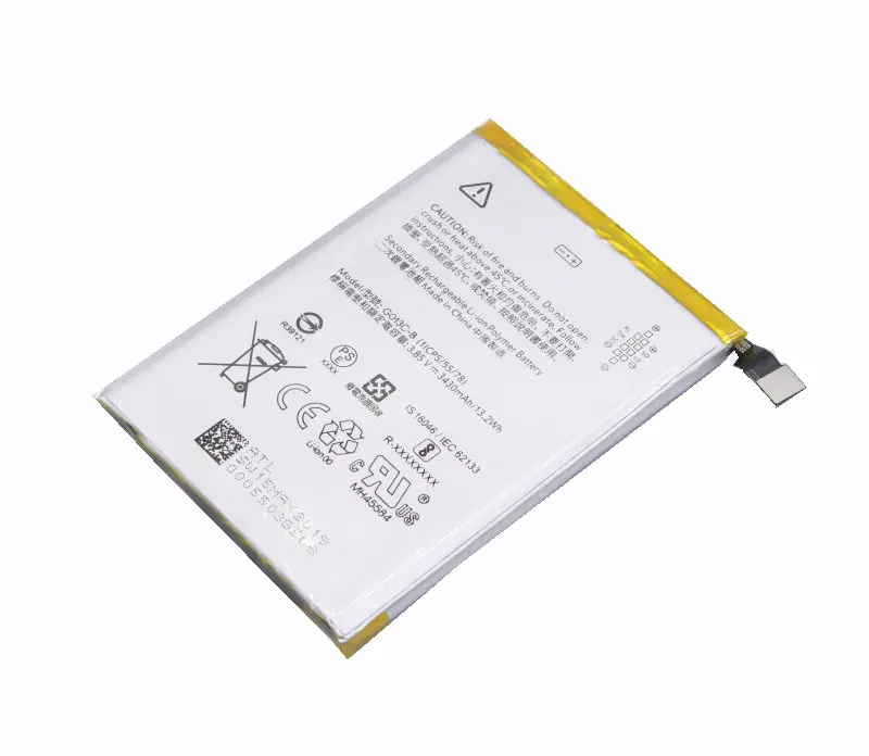 1x3430 мАч/13.20Wh G013C B / Go13C C1 запасная часть телефона Батарея для HTC Google Pixel 3 XL 3XL