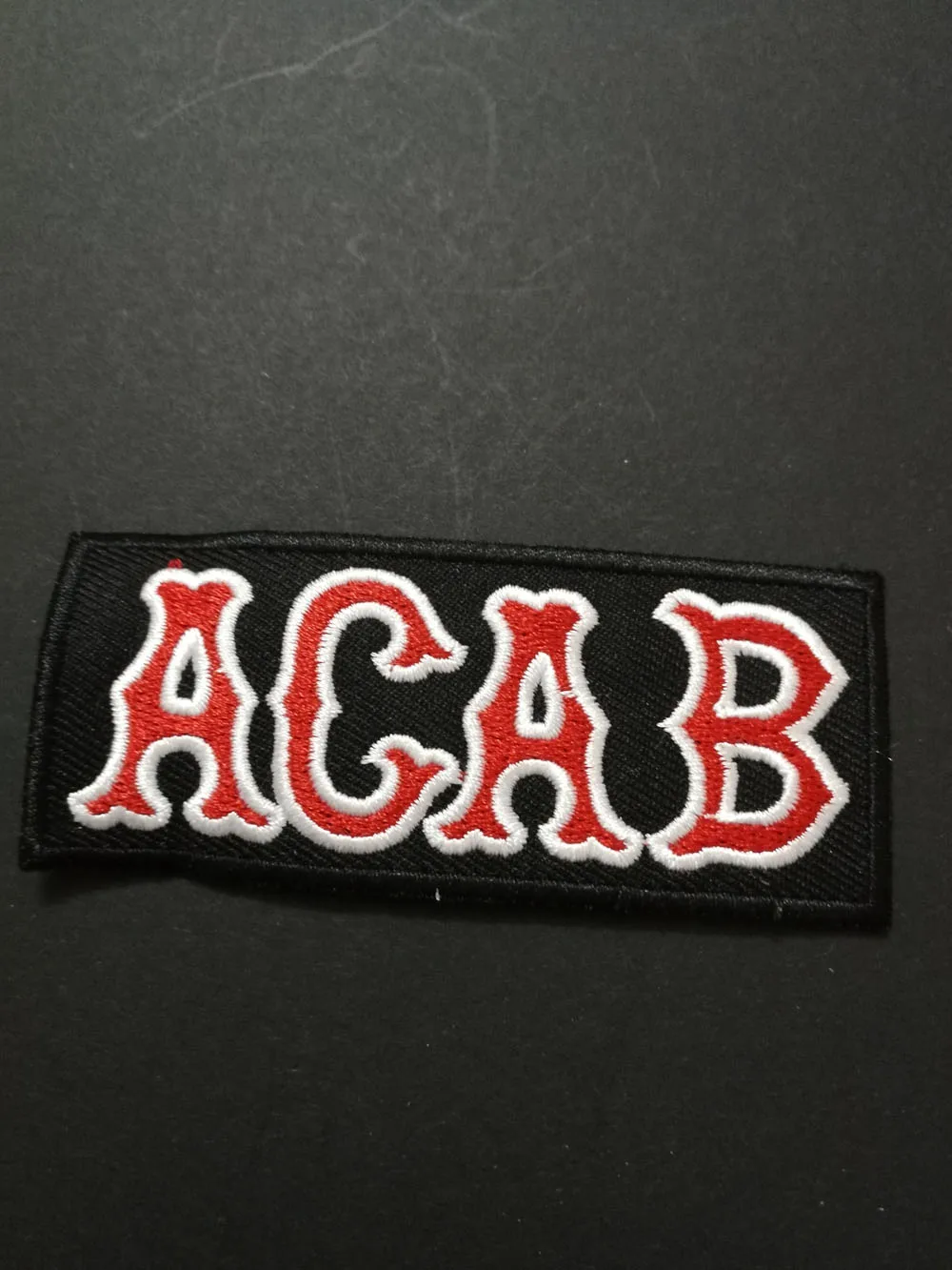 9X3.7CM SONS OF NOMAD ORIGINAL V PRESIDENT REDWOOD FRIST 9 IN MEMEORY OF OPIE ACAB AFFA вышитые нашивки "анархия" значки аппликаций - Цвет: 9X3.7CM
