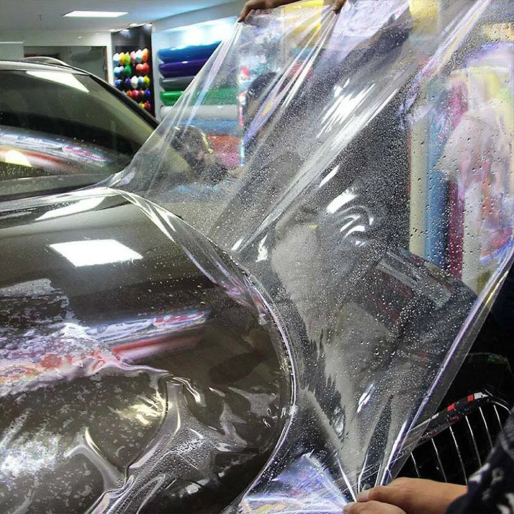 

Abrasion resistance Car Sticker Auto Clear Decals Exterior High Gloss 1pcs
