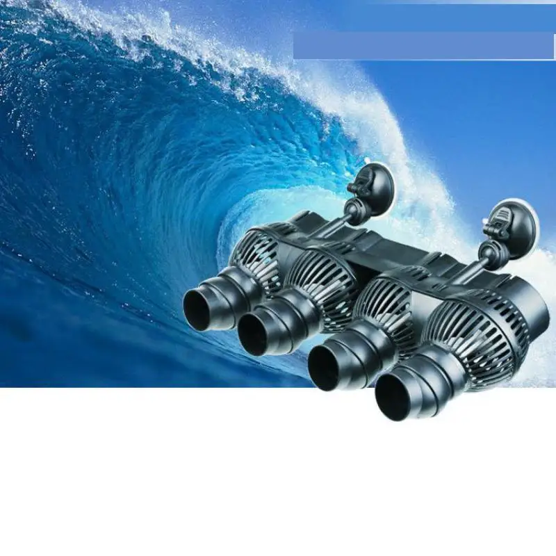

48w 24000l/h Aquarium 4 Power Head Wavemaker Fish Tank Water Pump Flow Maker Nano For Coral Reef Marine Fish Tank