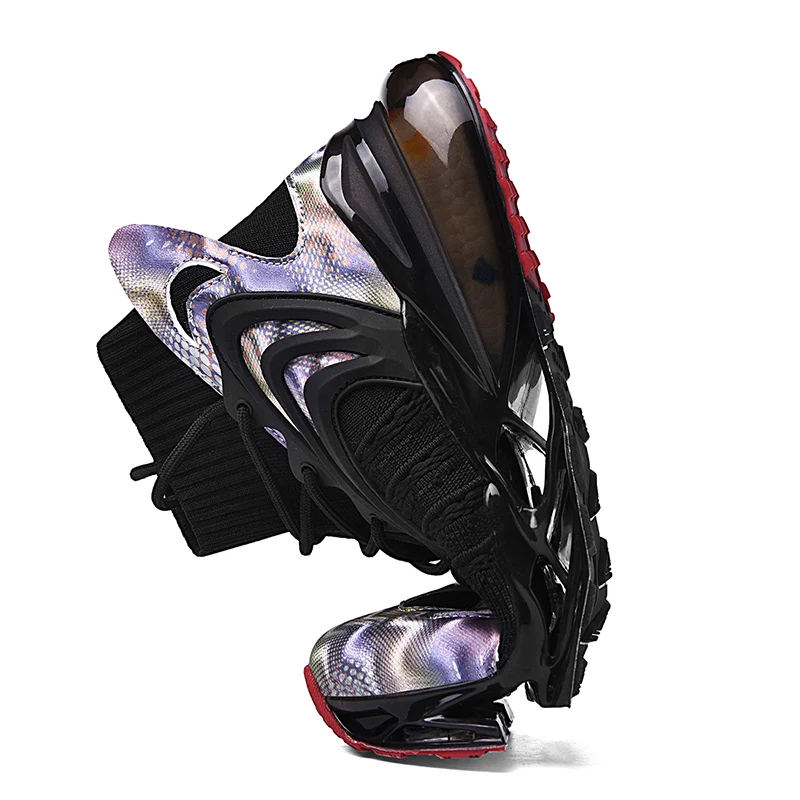 

New Men Sneakers Breathable Mesh Running Shoes for Men High-quality Cushioning Platform Chunky Shoes Walking Shoes Zapatillas