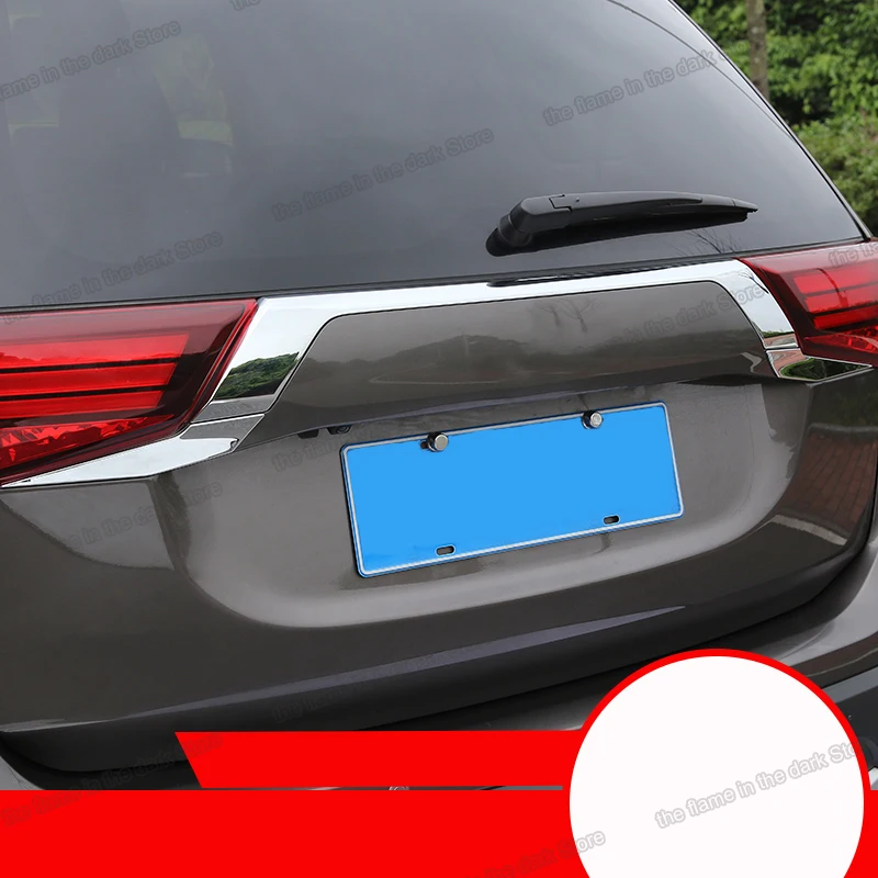 

Накладки на задний багажник автомобиля Lsrtw2017 для Mitsubishi Outlander 2016 2017 2018 2019 2020 аксессуары для интерьера хромированные