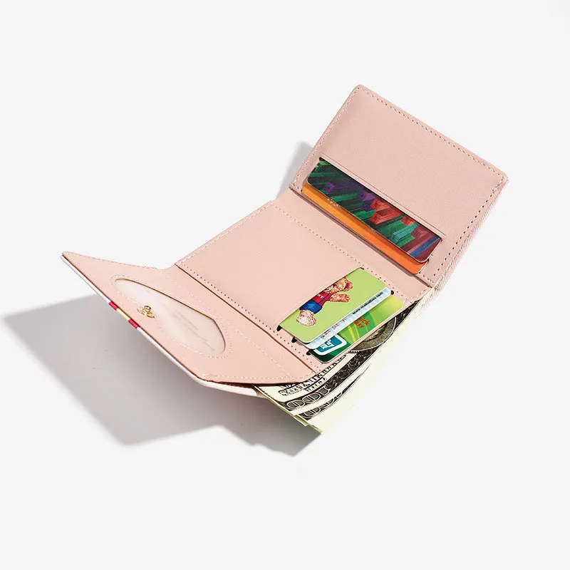 Женский кошелек с милым мультяшным принтом животных женские кошельки из