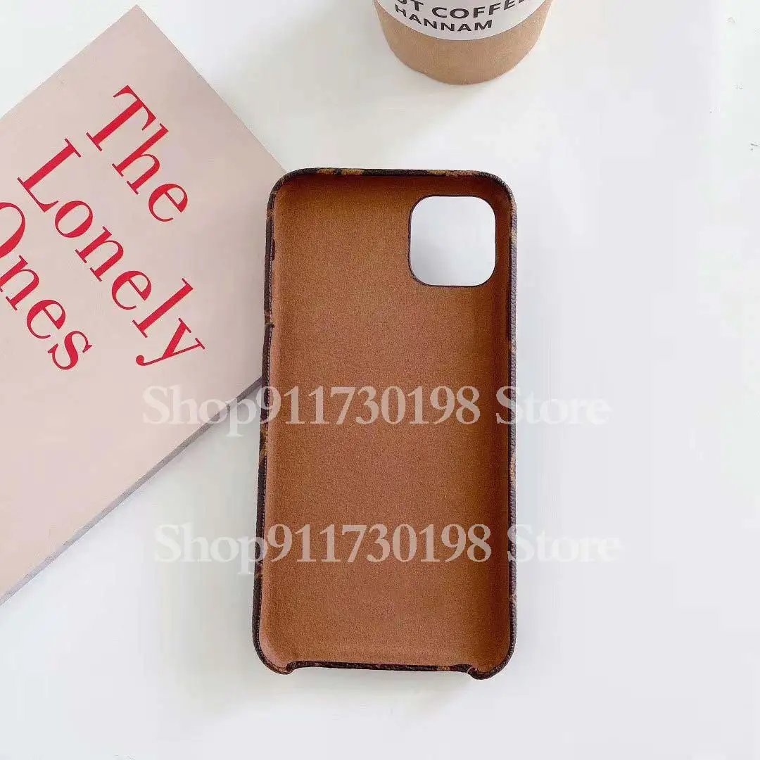 

Fashion Card slot Designer Phone Case for iPhone 12 mini 12pro 11 11pro X Xs Max Xr 8 7 Plus TPU Back Skin Cover Cases