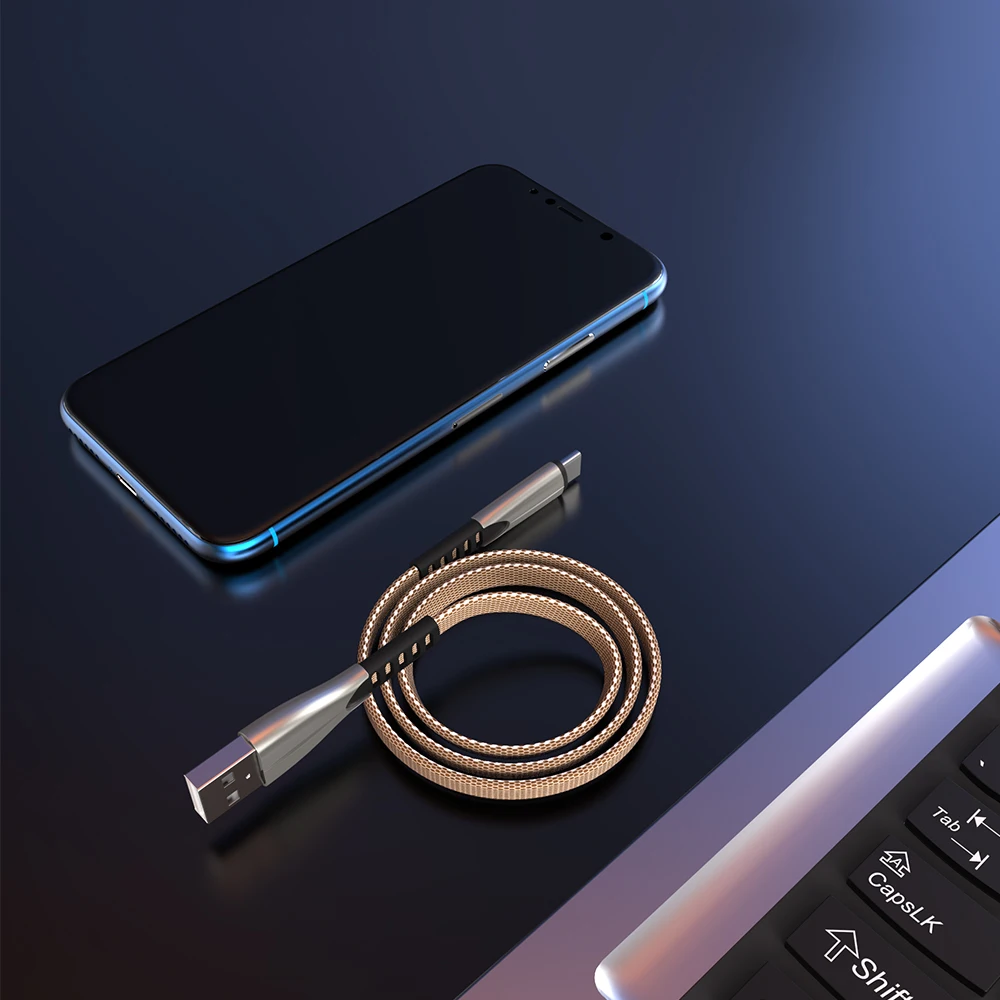 2.4A USB C кабель нейлоновый кабель синхронизации данных для мобильного телефона для LG htc быстрая зарядка type-C провод для samsung Galaxy S10 S9 Plus Note 8 7