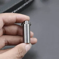 2021 portable mini titanium alloy edc charm keychain perfect for your pocket